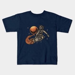 Astronaut Skater Kids T-Shirt